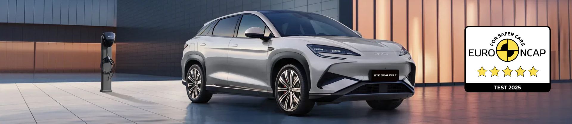 BYD SEALION 7 earns top EURO NCAP safety rating