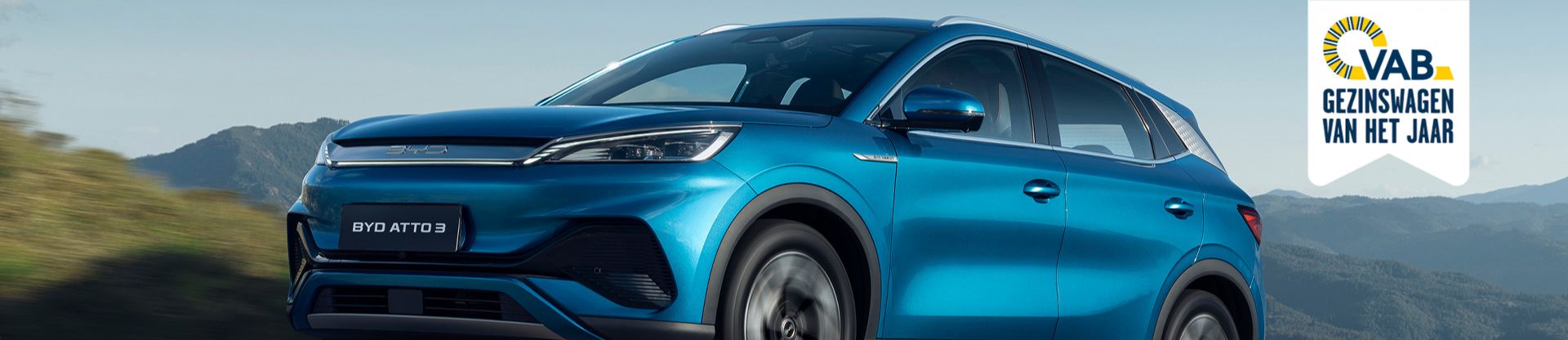 BYD ATTO 3 is VAB electric Family car of the Year 2023